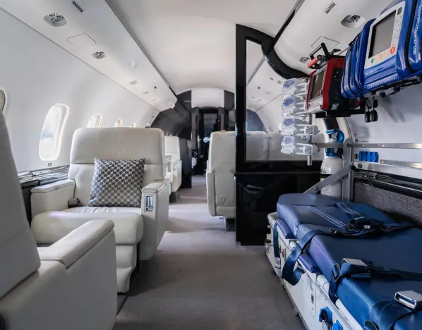 Air ambulance medevac