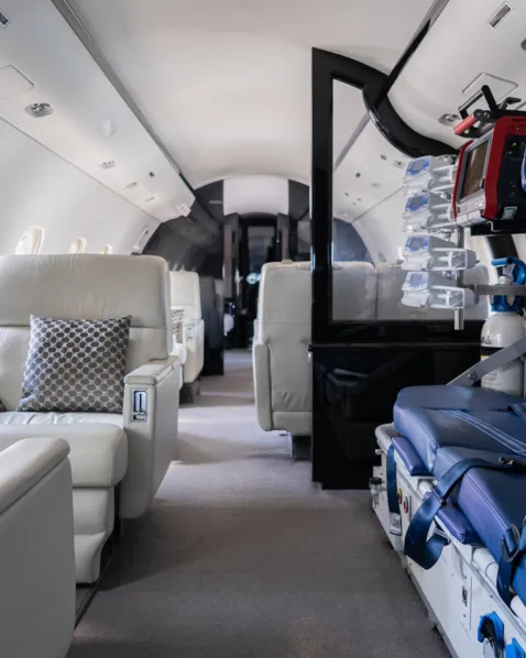 Air ambulance medevac