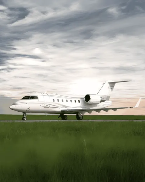 Air ambulance bombardier challenger 604