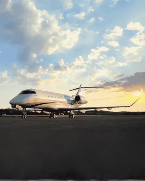 Prive jet Bombardier Challenger 350 exterior 1 1