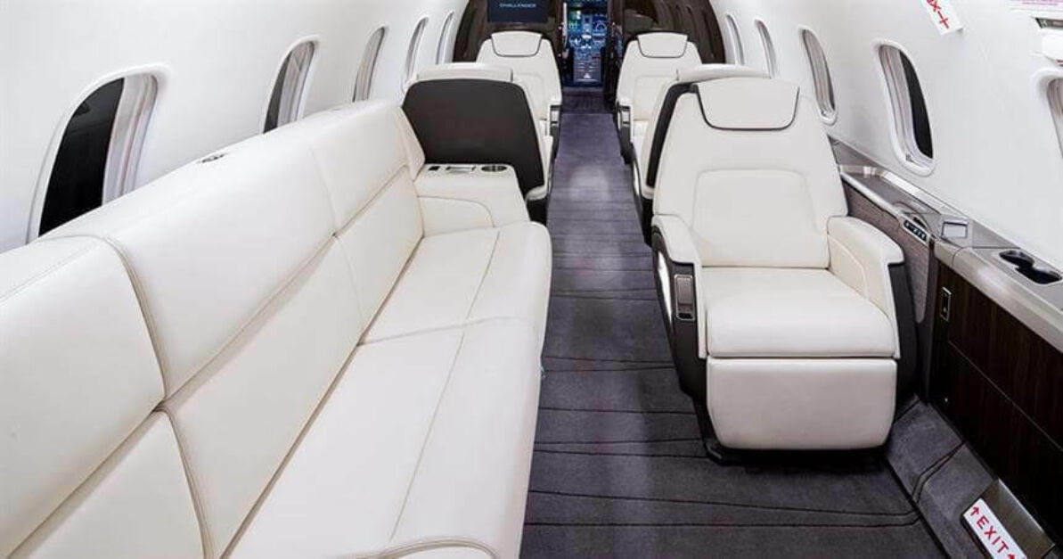 Bombardier Challenger 350 interior 2