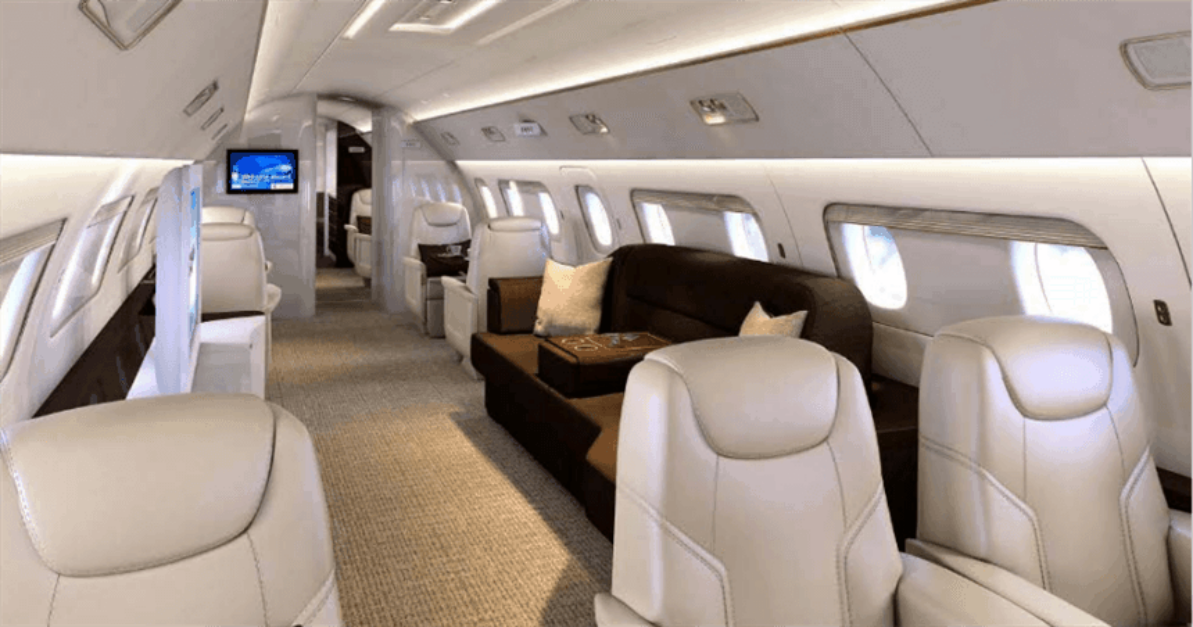 Embraer Lineage 1000 interior 1