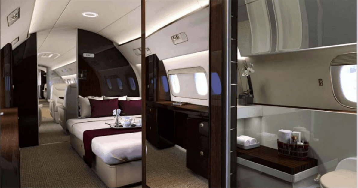 Embraer Lineage 1000 interior 2