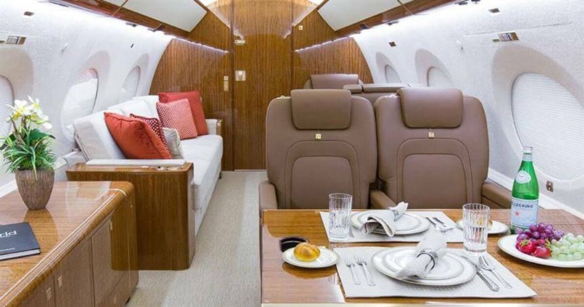 Gulfstream G650 interior 1