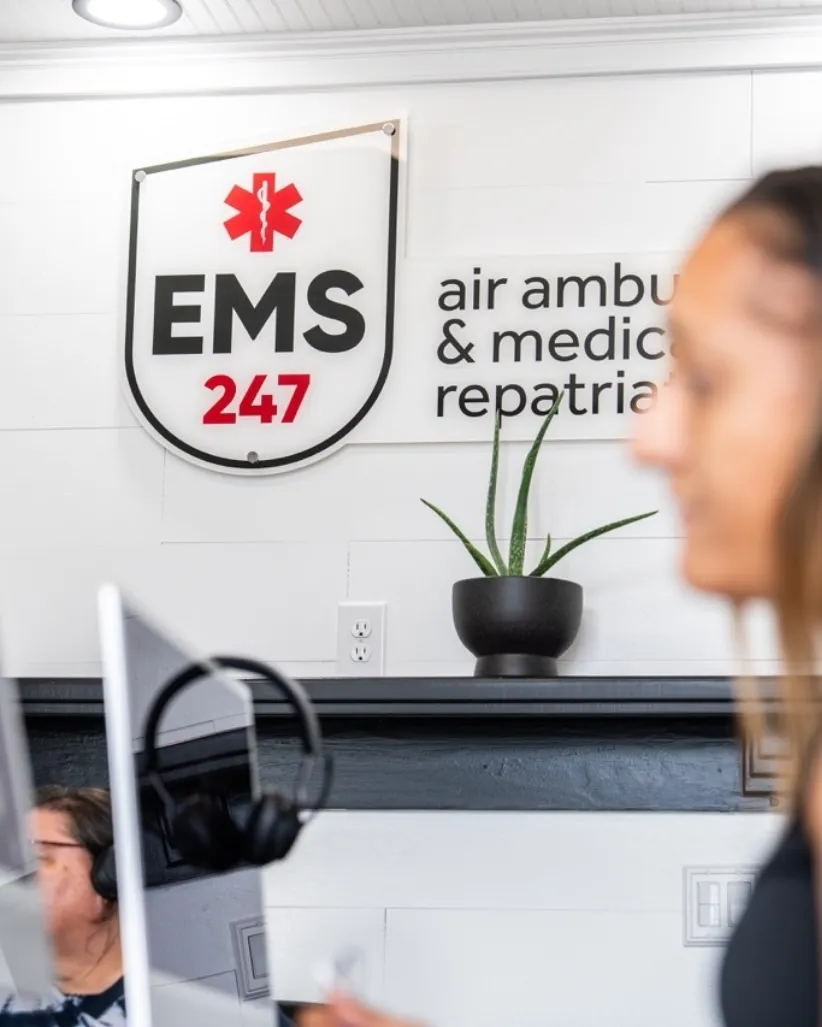 Get a free no-obligation quote for your medical repatriation - EMS Ambulance