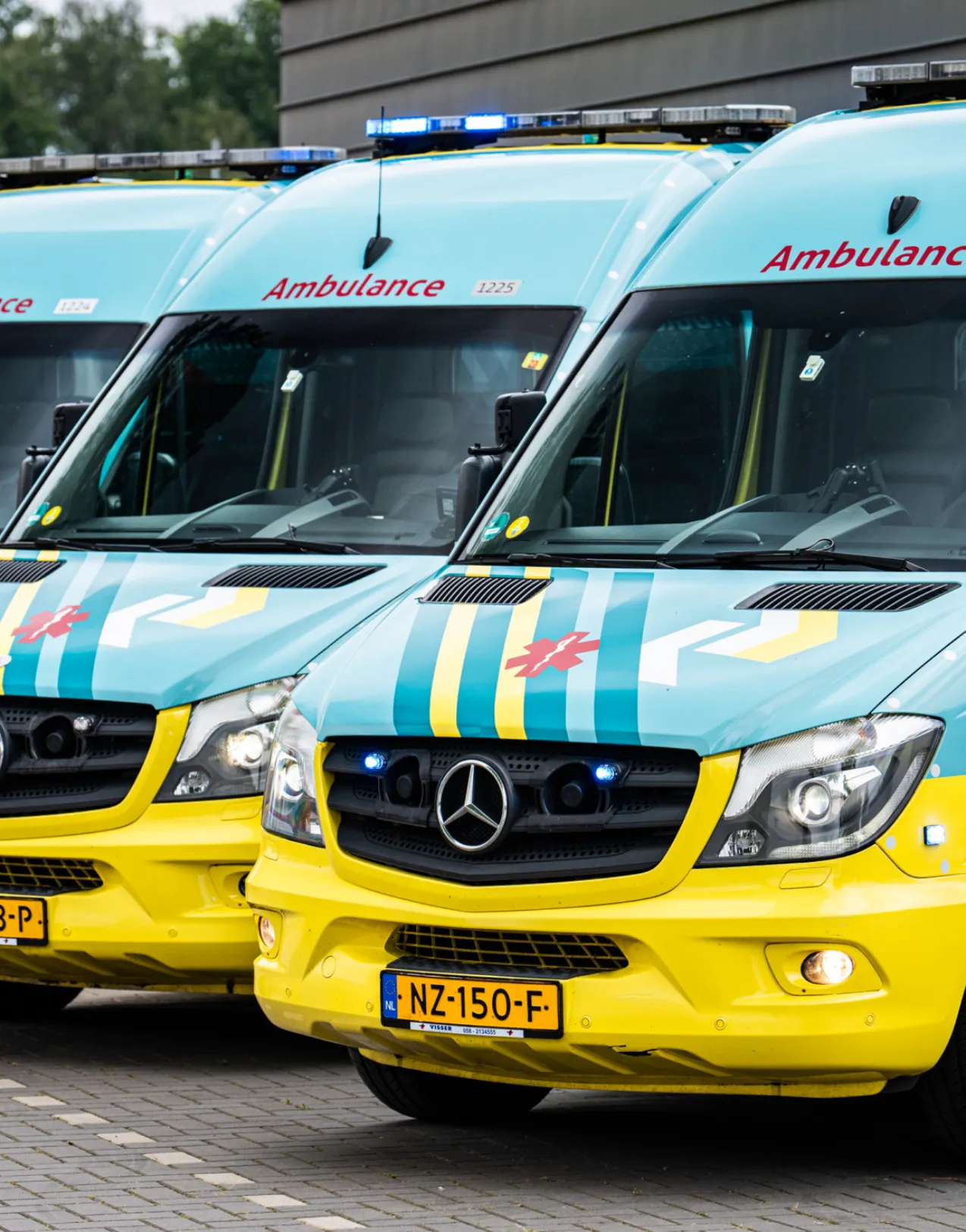 Medical repatriation by Road Ambulance with EMS