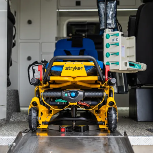 A medical repatriation by Road Ambulance