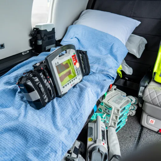 Inside a Private Air Ambulance - Air evacuation