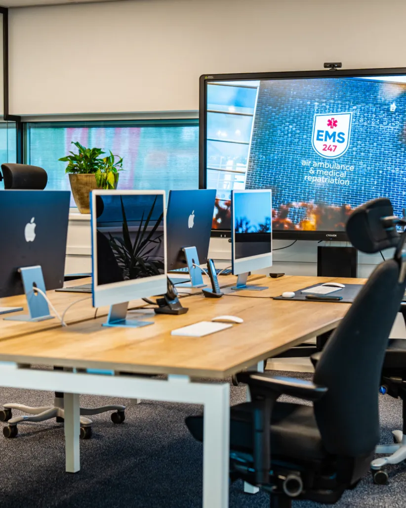 Fast response for medical repatriation by Air Ambulance - EMS