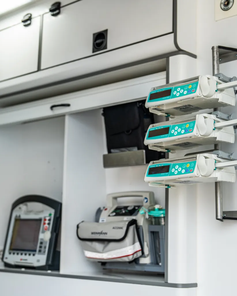 A medical repatriation by Road Ambulance