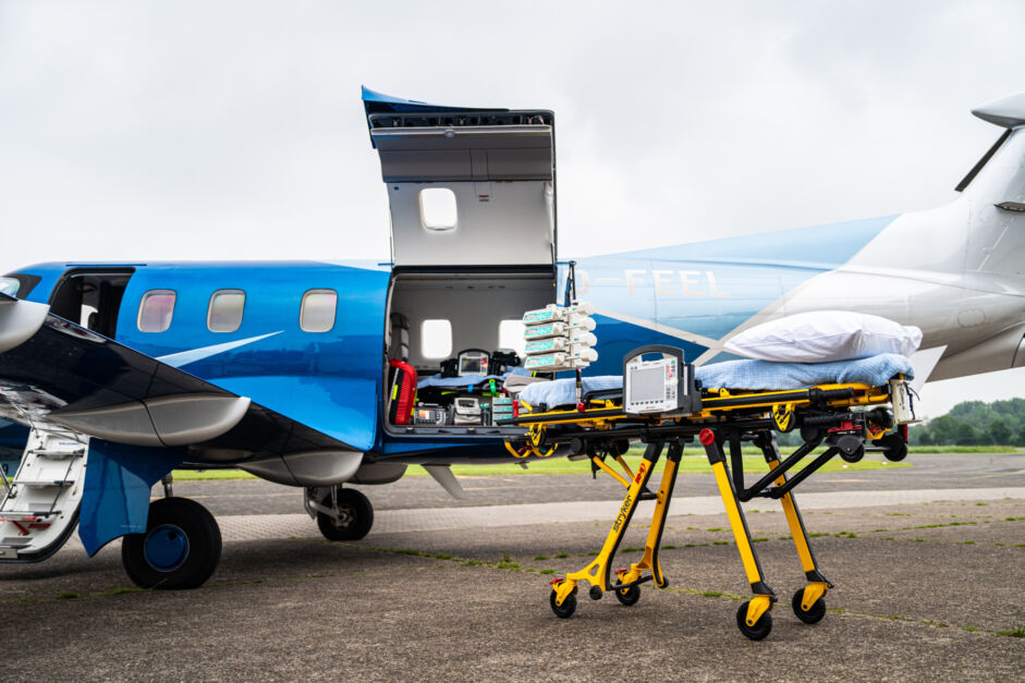 Our Air Ambulance services for you - Air evacuation with EMS