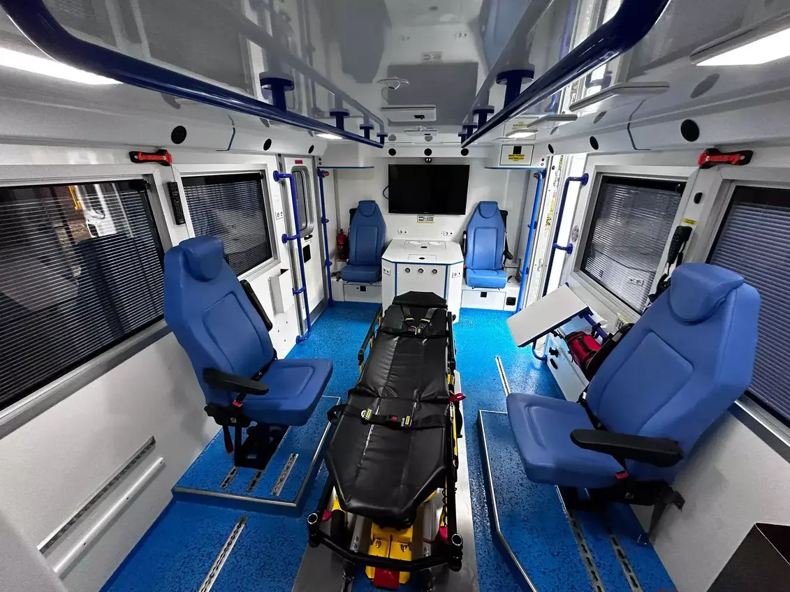 MICU road ambulance