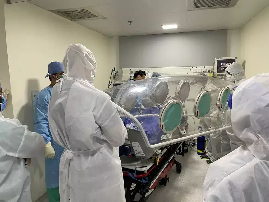 Medical repatriation with covid 19