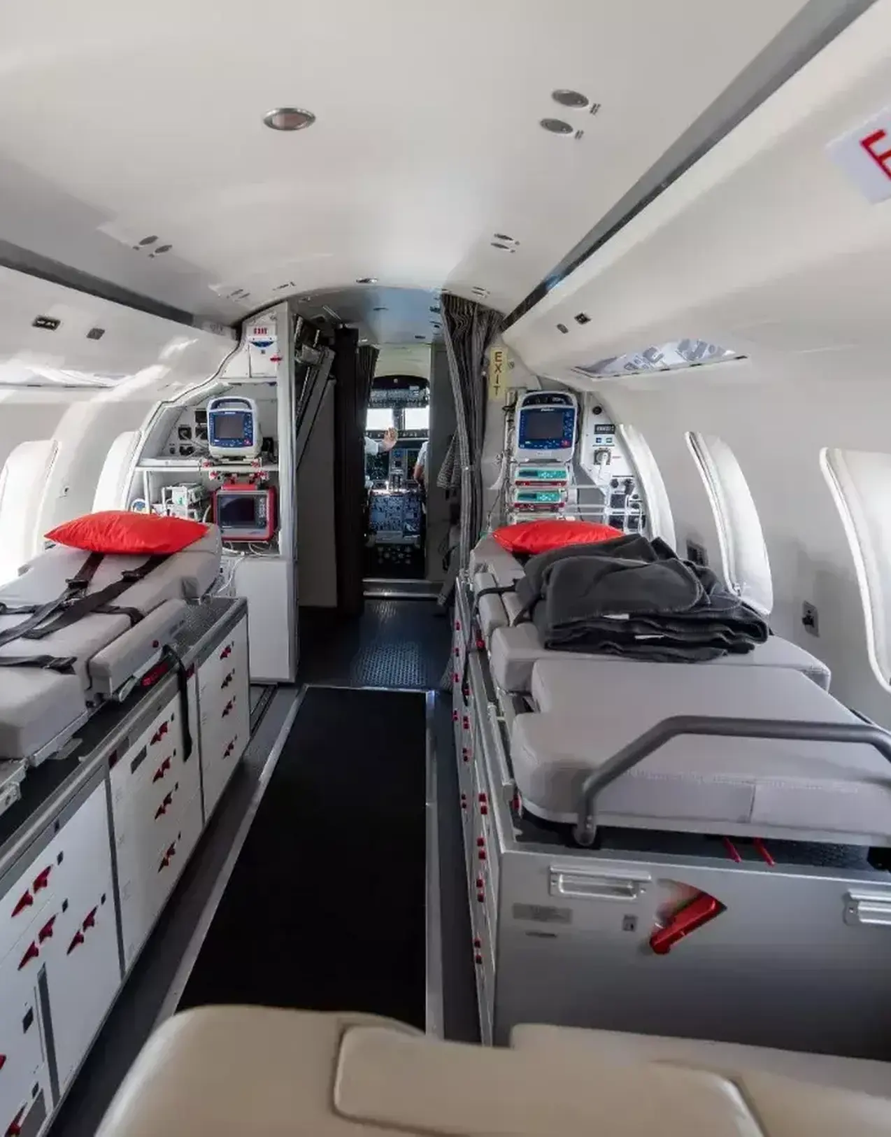 Can air ambulances transport stroke patients