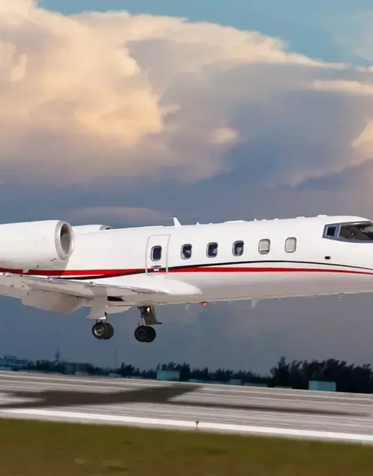 Repatriation flight after a stroke