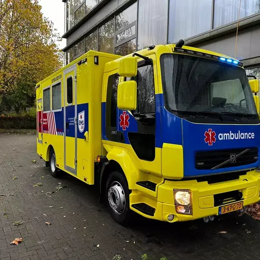 MICU road ambulance