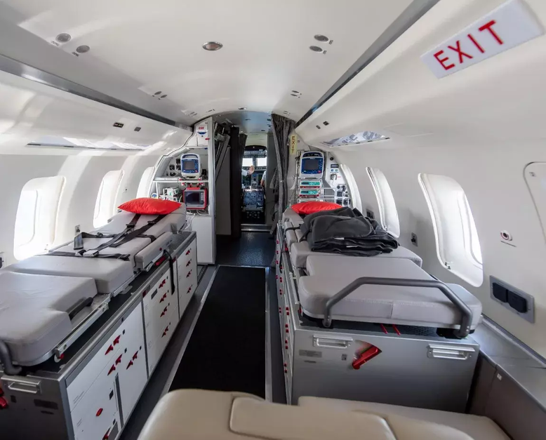 Can air ambulances transport stroke patients